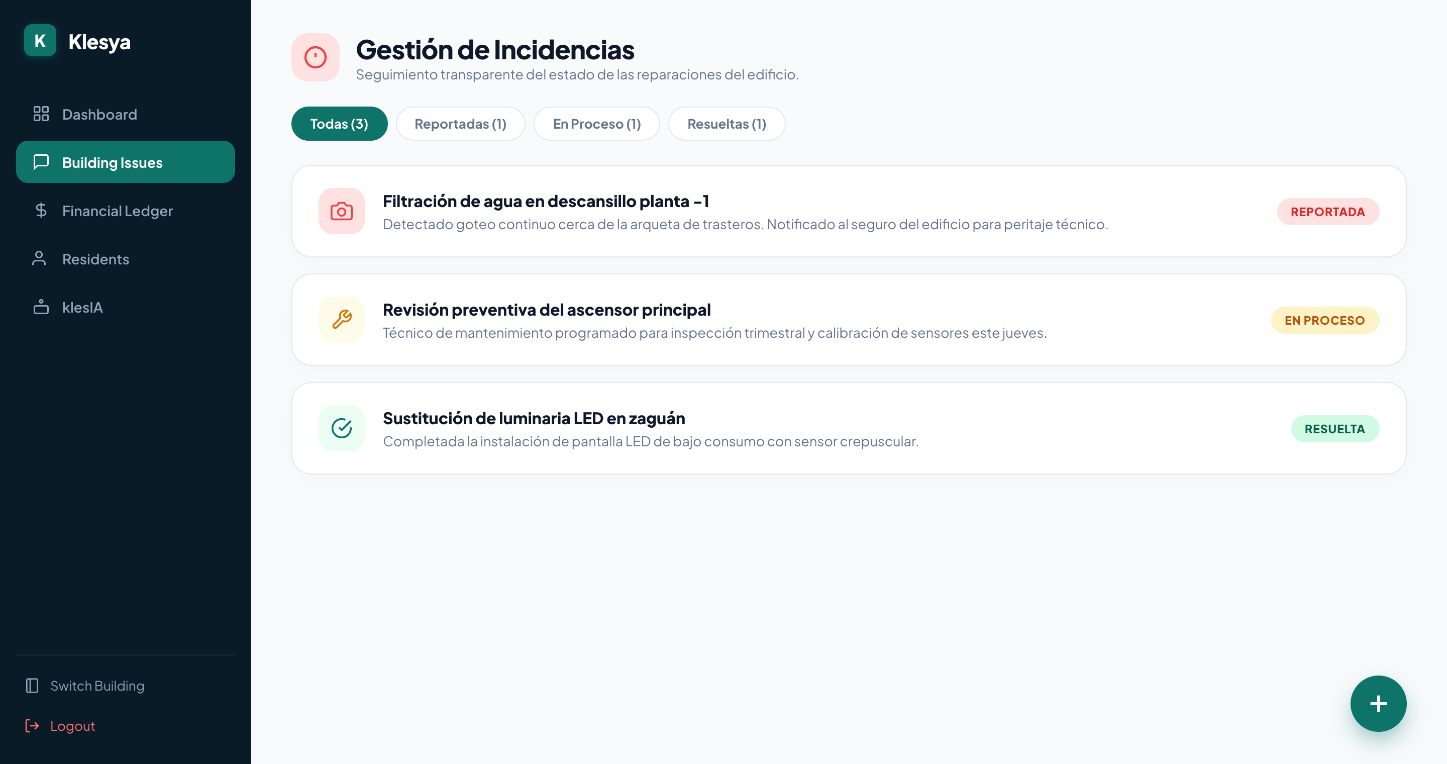 Gestió d'Incidències